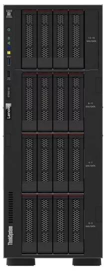 Сервер Lenovo ThinkSystem ST650 v3 4U16 3,5" SAS